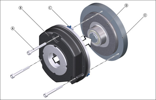 Установка статора в сборе
